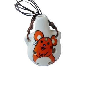 Ocarina Pequeña de Cerámica de 6 Orificios con Diseño de los 12 Animales del Zodiaco, Estilo Nuevo, Venta al por Mayor, para Principiantes - Product Image 5