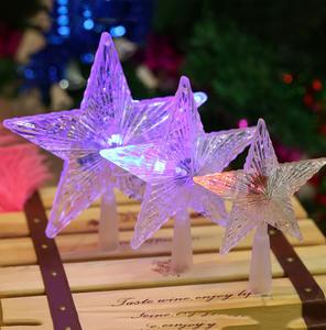 Albero di natale Topper Star Lights Twinkle Star illuminato Clear lampadina Treetop a cinque punte decorazione natalizia di <span class=keywords><strong>capodanno</strong></span> - Product Image 3