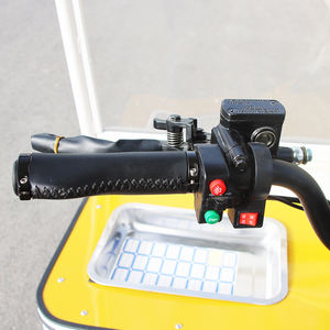 Trike électrique gros pneu vélo cargo pour la livraison 4 roues de stockage de vélo électrique absorption des chocs remorque de vélo avec boîte de rangement - Product Image 6