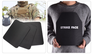 แผ่นเกราะกันกระสุนคุณภาพสูง ระดับ IIIA IV แบบ High Cut ผลิตจากวัสดุ PE Alumina <span class=keywords><strong>SiC</strong></span> B4C สำหรับกิจกรรมทางยุทธวิธี - Product Image 4