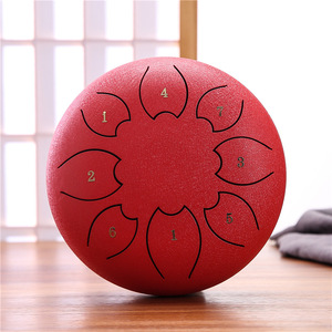 Nuevo estilo Tambor de lengüetas de acero de seis pulgadas y ocho tonos, Tambor de mano vacío, Tambor sin preocupaciones, Instrumento de percusión - Product Image 2