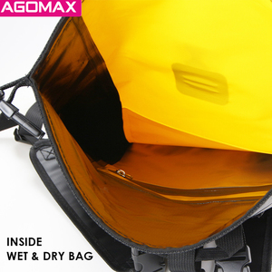 OEM Sac à dos de randonnée et voyage avec logo personnalisé Sac à dos de camping étanche 500D bâche en PVC Sac à dos sec océan - Product Image 4