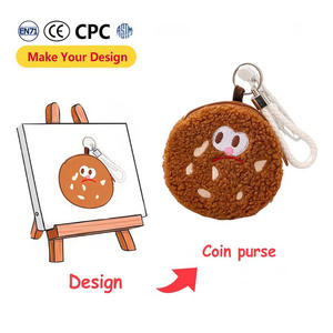 Personalizza il Tuo Design di Peluche, Basso MOQ, Portamonete in Peluche Personalizzato, Giocattoli Animali in Peluche, Borsetta in Peluche su Misura - Product Image 1