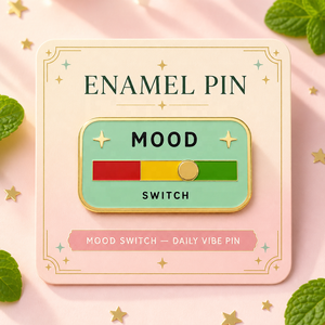 Pins de solapa de esmalte duro y blando con diseño de máquina de estados de ánimo, personalizados, de metal, para la <span class=keywords><strong>salud</strong></span> mental, venta al por mayor, novedad, divertidos y populares - Product Image 4