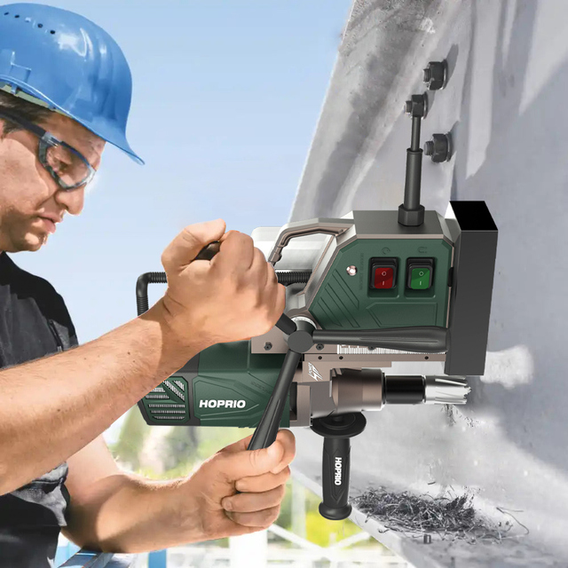 220V Industrial Heavy Duty Brushless Motor Electric Corded Magnetic Drill Machine Core Mini Drill Construction OEM