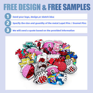 Épingles à revers personnalisées en métal de haute qualité, imprimées en UV, badges personnalisés, dessins animés, boissons, distributeurs automatiques de bière - Product Image 5