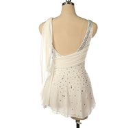 Justaucorps de gymnastique rythmique sans manches pour femmes et filles, vêtements de performance personnalisés pour le patinage sur glace, vêtements d'entraînement de danse pour le patinage artistique