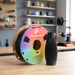 Polymaker Panchroma Satin Matte Charcoal Black <b>3D</b> Printing Filament 0.16mm Spool 1kg PLA Material for <b>3D</b> <b>Printer</b> - Product Image 3