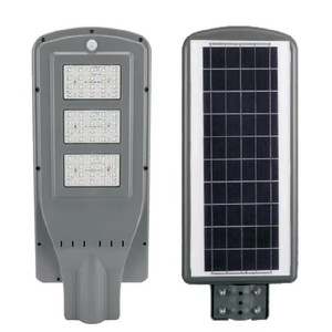 ไฟถนนโซลาร์เซลล์ 20W-60W IP65 พร้อมตัวควบคุม MPPT  วัสดุอะลูมิเนียมเกรด A แบบ All-in-One สำหรับสวนสนุกและถนน - Product Image 2