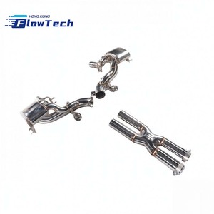 Système d'échappement Catback en acier inoxydable avec tuyau en X et silencieux pour Ferrari GTC4 Lusso 6.3L V12 - Product Image 2