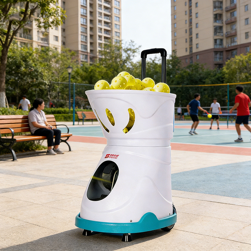 Best Price High Quality Durable Portable Automatic Ball-Feeding Smart USAPA Approved Pickleball Trainer Training Remote/App