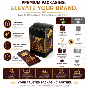 Scatola Espositiva Esterna Personalizzata con Stampa e Sacchetto Individuale in Mylar per Confezionamento <span class=keywords><strong>di</strong></span> Tabacco in Foglie Invecchiate - Product Image 3
