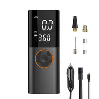Tragbarer ABS 12V Kabelloser Luftkompressor 150PSI Digitale Reifenpumpe für Auto Motorrad Fahrrad Ball mit Auto-Abschaltfunktion Intelligente Pumpe 35L/min