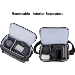 Muestra gratuita: Bolsa profesional para cámara DSLR/SLR/sin espejo con soporte para trípode y compartimento para dron/portátil, impermeable - Product Image 5