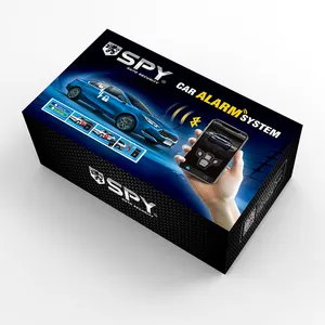 SPY Sistema de alarma de coche inteligente universal bt de control remoto de alarma de seguridad de coche unidireccional