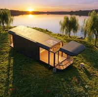 Maison Modulaire Portable Économique pour Expédition, Cabine de Vacances Modulaire, Capsule Spatiale, Maison de Glamping