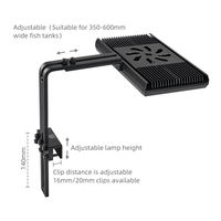 WEEK AQUA Full Spectrum Z400Pro RGB APP Intelligence Lever et coucher du soleil Led Aquarium Light avec support d'éclairage
