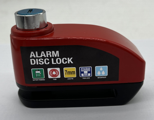Kunci rem cakram <span class=keywords><strong>Alarm</strong></span> antibor, 110db tahan air untuk keselamatan sepeda motor - Product Image 2