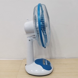 Lecteur de <span class=keywords><strong>radio</strong></span> MP3 12 ''16'' Led Light 12v Solar Rechargeable Table Fan Prix avec batterie Télécommande - Product Image 4