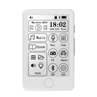 2.7 pouces écran tactile à encre étudiant livre électronique dictionnaire électronique Portable et portable lecteur MP3 BT enregistreur vocal