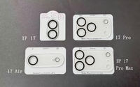 Nouveaux protecteurs d'objectif d'appareil photo en verre trempé pour iPhone 17 16 15 14 13 Pro Max – Films de protection d'objectif HD transparents et étanches