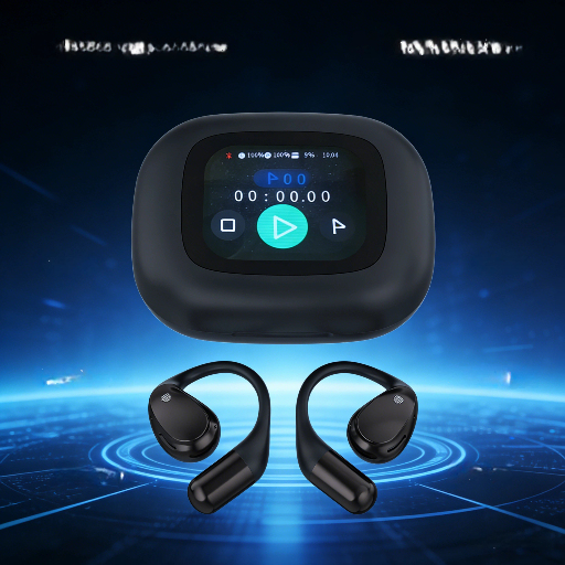 X5U AI Translator Earbuds Type-C Plastic Waterproof In-Ear Wireless Headphones Real-time Translation Low Latency Deep Bass