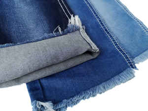 4018 хорошее качество толстая хлопчатобумажная полиэфирная мягкая переработанная хлопчатобумажная пряжа окрашенная джинсовая ткань для рубашек - Product Image 6