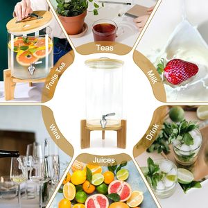 JQ Natural Bamboo Drink <strong>Dispenser</strong> <strong>Water</strong> <strong>Dispenser</strong> And <strong>Beverage</strong> <strong>Dispenser</strong> Stand