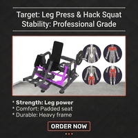 Machine à exercices pour les hanches, équipement de musculation pour les fessiers et les jambes, pour salle de sport commerciale