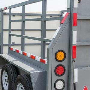 Semirremolque de caja <span class=keywords><strong>jaula</strong></span> remolque de ganado <span class=keywords><strong>para</strong></span> caballos - Product Image 4