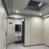 Maison capsule spatiale détachable de luxe de haute qualité, maison mobile, appartement préfabriqué modulaire en conteneur, moderne, extérieur