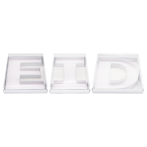 Boîte à lettres Eid Mubarak en carton remplissable avec motif en feuille d'or pour la présentation des aliments lors de la célébration du Ramadan - Product Image 2
