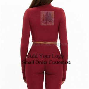 Buttery-Soft Seamless Yoga Long Sleeve Top Skin-Friendly Fitted Gym <strong>Shirt</strong> Matchable with High Waist Leggings Set - Product Image 3