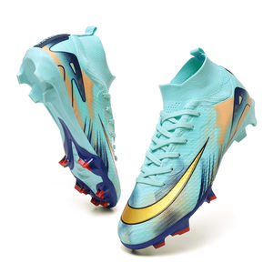 Botas de Fútbol para Hombre, Tobillo Alto, Parte Superior Transpirable de PU, Soporte de Tobillo, Suela de TPU, Diseñadas para Césped y Césped Artificial - Product Image 3