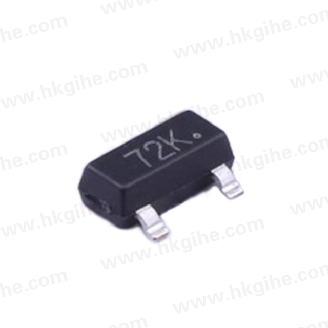 original bom list 2N7002K SOT-23 340mA 60V anti-static 72K SMD MOS transistor in stock