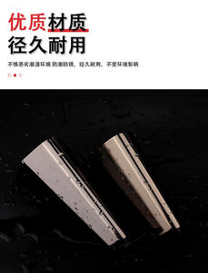 Pieds de meubles modernes en acier électro-plaqué luxueux et extravagants pour lit, chaise, hôtel, table à manger, table basse, canapé, installation facile - Product Image 4