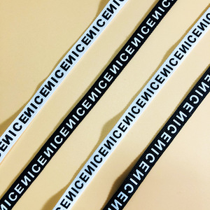 Hot Bán dây đeo mạnh mẽ Nylon Nhà cung cấp Mô hình đàn hồi cao su Silicone dây đeo chân đàn hồi Gripper in ban nhạc cho áo ngực - Product Image 1