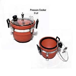 Top Selling Indian Supplier's Clay <strong>Pressure</strong> <strong>Cooker</strong> for Bulk Cooking Export