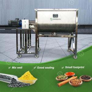 Mesin Blender dinding kecil, mesin pencampur Blender pita dempul dinding kecil Batch <span class=keywords><strong>Auger</strong></span> 2000kg 1 Ton - Product Image 2