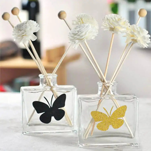 Diffuseur d'huiles essentielles <span class=keywords><strong>aromatique</strong></span>, bouteille en verre, personnalisé, huile essentielle, bâton de parfum, vente en gros, 50 ml - Product Image 5