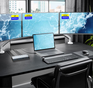 Hub USB-C 18-en-1 avec lecteur de cartes HDTV SD TF, <span class=keywords><strong>RJ45</strong></span> 1000 Mbps et <span class=keywords><strong>Thunderbolt</strong></span> <span class=keywords><strong>4</strong></span> – Station d'accueil - Product Image 6