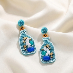 Orecchini Pendenti Boho SLOONG Personalizzabili, Gioielli Artigianali di Alta Qualità, Leggeri e Fotogenici - Product Image 4