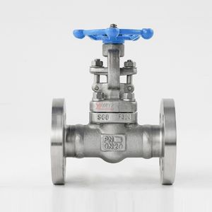 Válvula de gaveta flangeada forjada API ANSI 150-1500LB PN16-160 304 316 de alta pressão de vapor A105 F11 F22 F5 aço inoxidável - Product Image 3