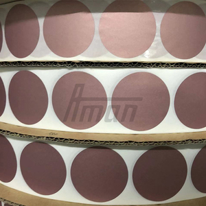 <b>Scratch</b> Off Stickers Rose Gold Round 40mm Anti-Counterfeiting Label for Password Card Game Card Recharge Card B2B Custom Packagi - Product Image 3