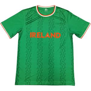 2025 חדש מנהג גברים סרוג חולצות טי עבור אוהדי כדורגל חולצת כדורגל חולצות עם דגל לאומי אירלנד בינלאומי - Product Image 1