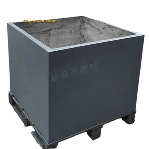 Nuevos Materiales de Construcción de Piedra, Jardinera de Hormigón HPC Gris 19328136181 para Espacios Interiores y Exteriores - Product Image 3