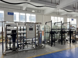 10tph PLC điều khiển tự động công nghiệp RO nhà máy hệ thống lọc nước thương mại lọc carbon bơm nước giếng 1 năm - Product Image 3