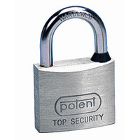 Cadenas Standard en Acier Inoxydable pour Ligne Marine 30mm, Fonction à Clé, Cylindre de Sécurité en Laiton 70mm, Taille Italie LUC0340 POTENT