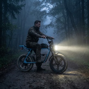 จักรยานเสือภูเขาไฟฟ้า 7 สปีด พร้อมหน้าจอ LCD สำหรับการขี่กลางแจ้งและล่าสมบัติ - Product Image 5