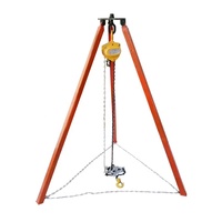 Portable Facile Opération 2000kg Outil De Levage Industriel Trépied De Sauvetage Chine Usine